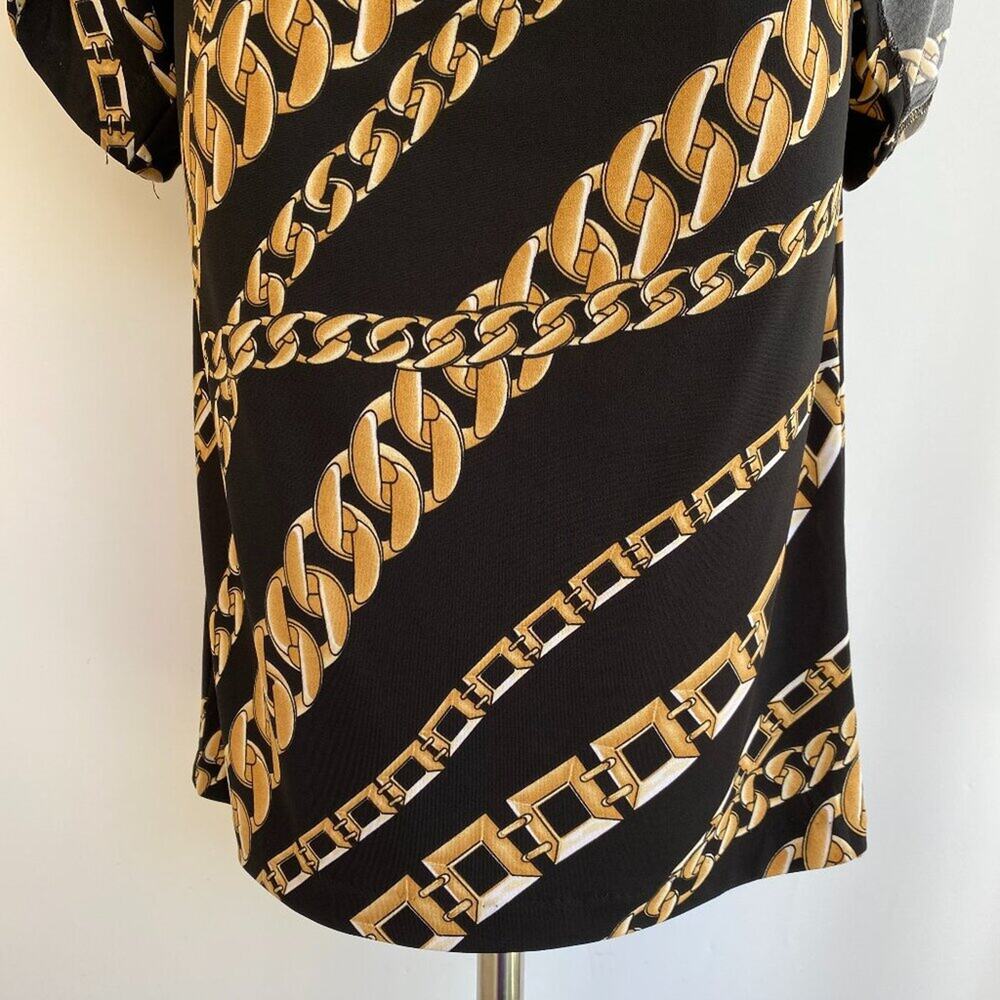 Cache Chain Cold Shoulder Mini Dress sz XS - Picture 7 of 10